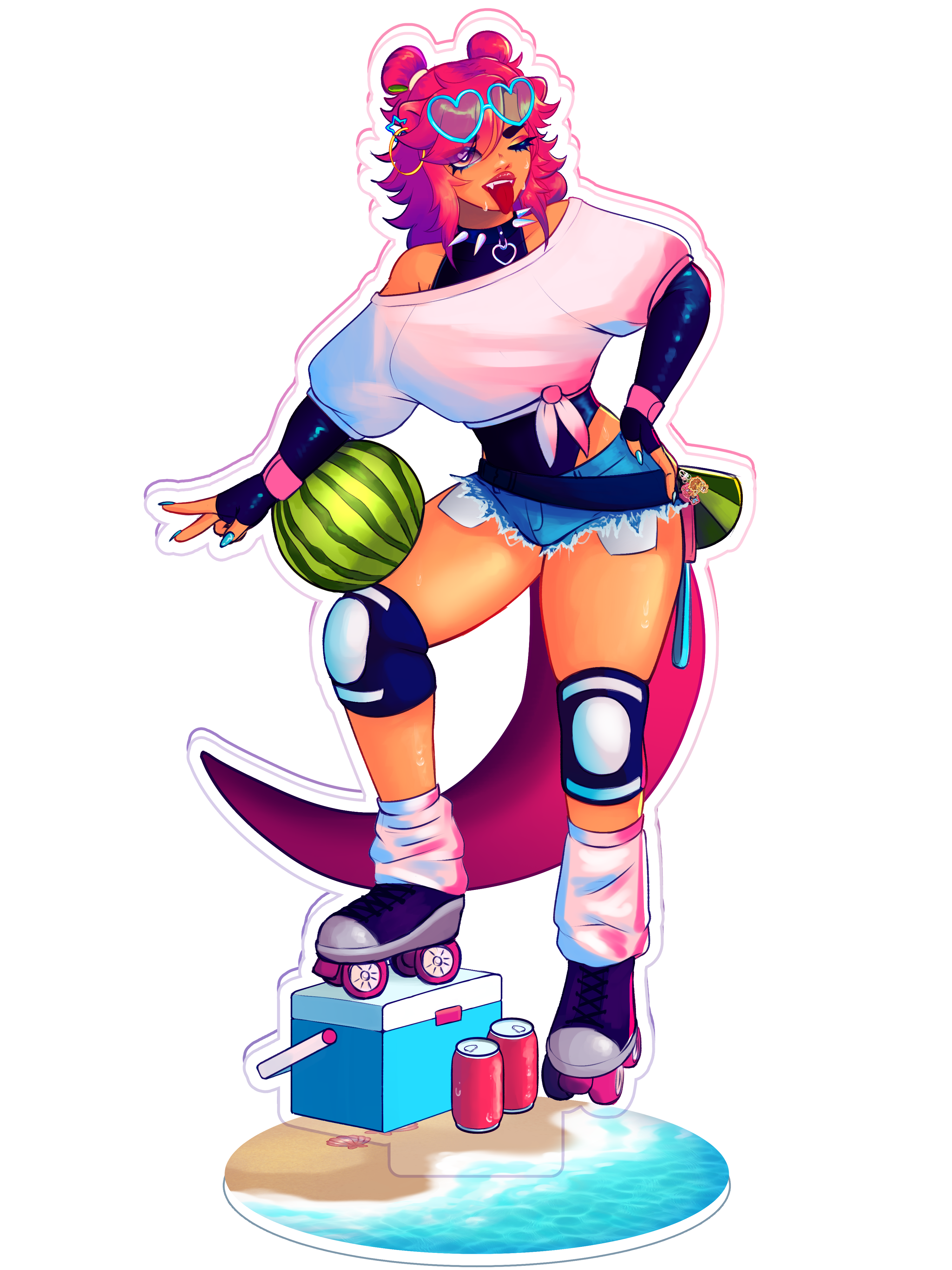 suikaART_ Summer Standee